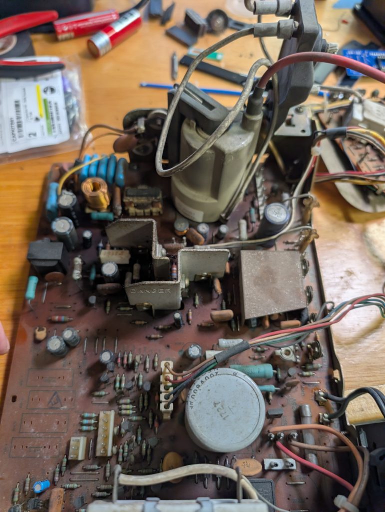 G07 flyback, focus wire and main connector